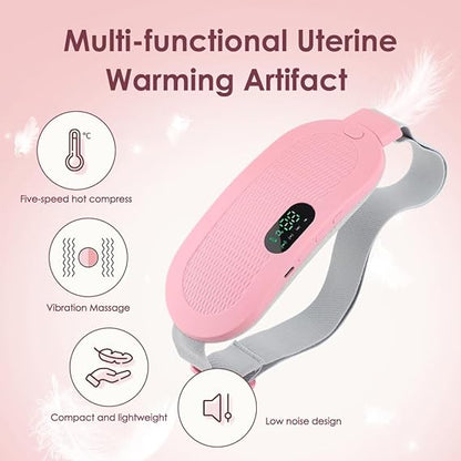Digital Period Pad Heating And Vibrating For Healing Period Cramps