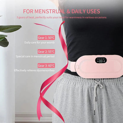 Digital Period Pad Heating And Vibrating For Healing Period Cramps